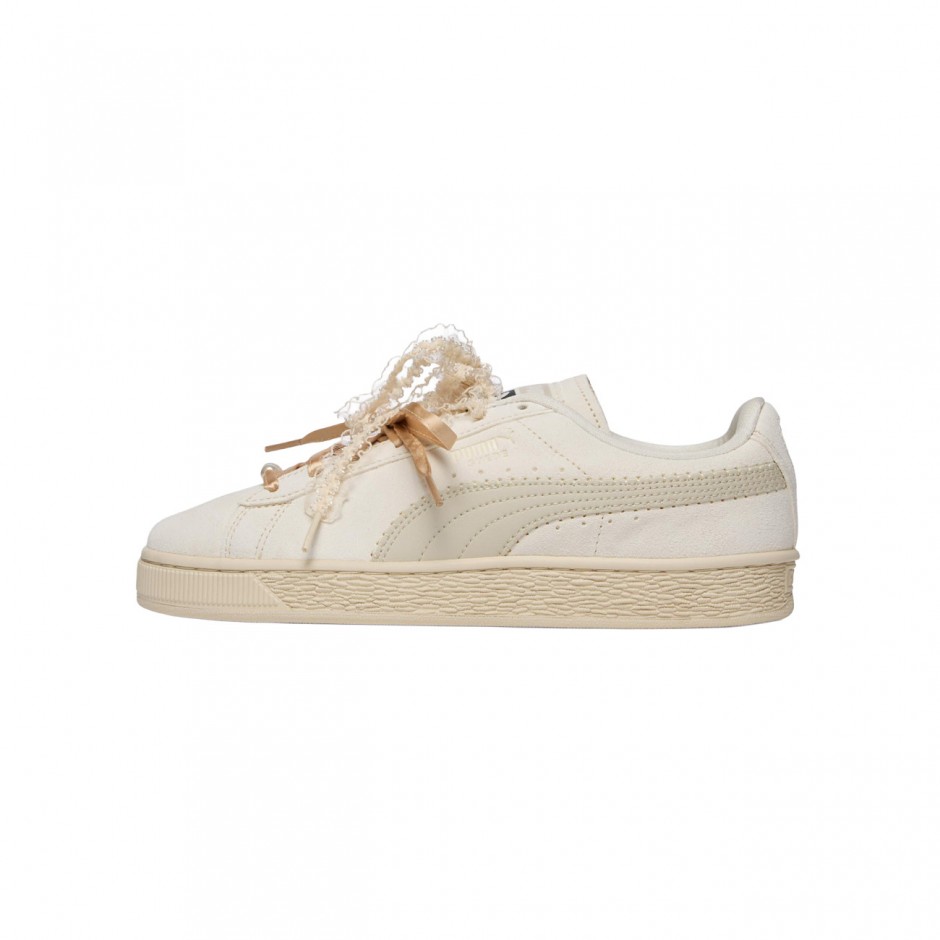 Γυναικεία Sneakers Εκρού - PUMA Suede Bloom 