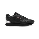 Γυναικεία Sneakers Μαύρα - Reebok Classics Glide Ripple Clip Εικόνα 