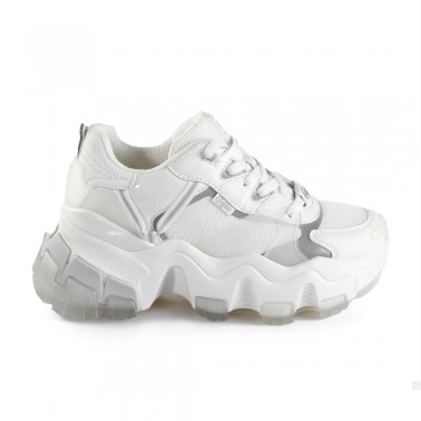 Buffalo Norion1 Λευκό - Γυναικεία Sneakers