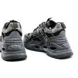 Γυναικεία Sneakers Μαύρα - Buffalo Triplet Hollow Vintage Εικόνα 2