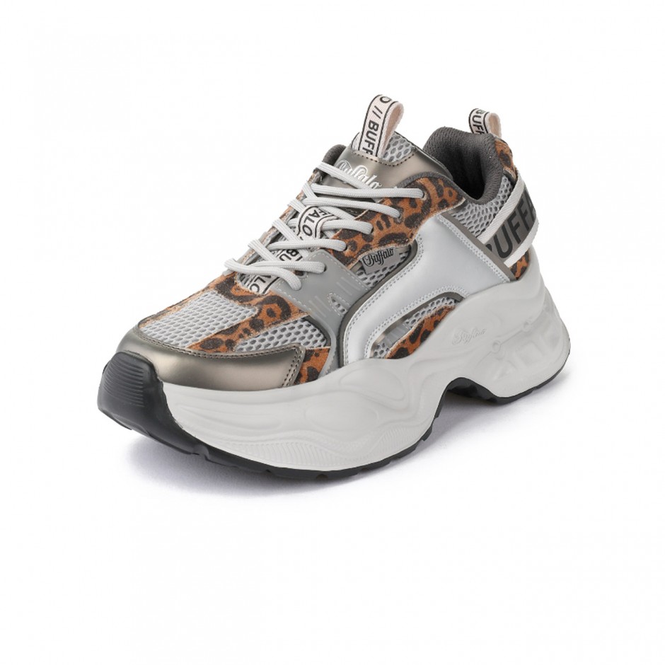 BUFFALO YUNO ONE 1636647-GREY/SILVER LEO Colorful
