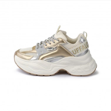 BUFFALO YUNO ONE 1636644-CREAM/GOLD Ecru