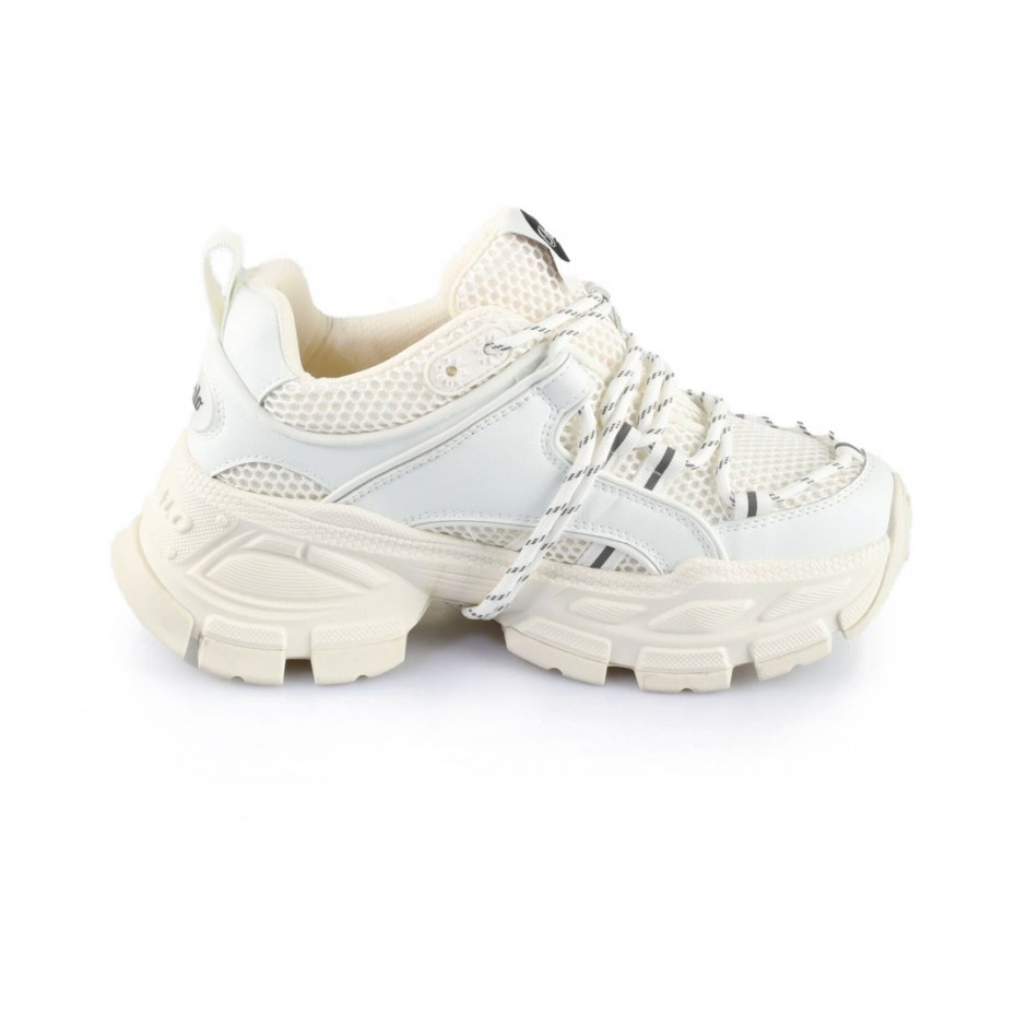 Γυναικεία Sneakers Λευκά - Buffalo Saturn Lace