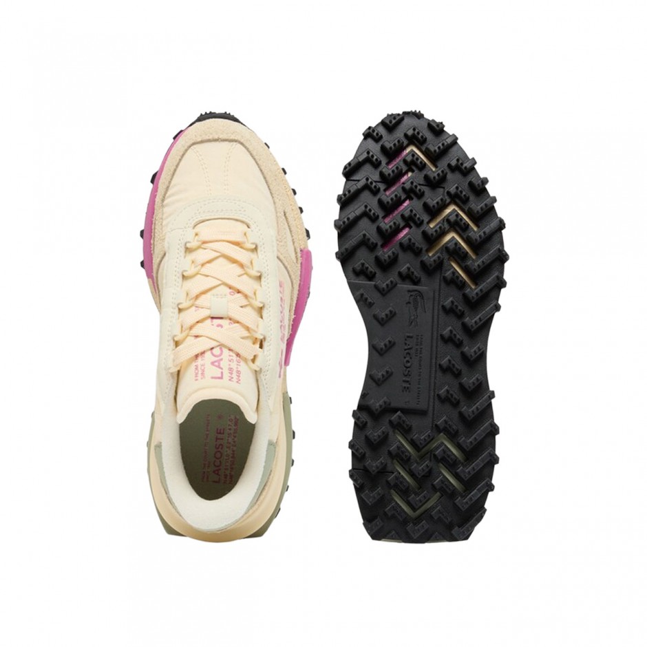Women's Sneakers Ecru - Lacoste Elite Active