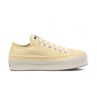 CONVERSE CHUCK TAYLOR ALL STAR TRAIL TO COVE ESPADRILLE LOW TOP 570772C Εκρού