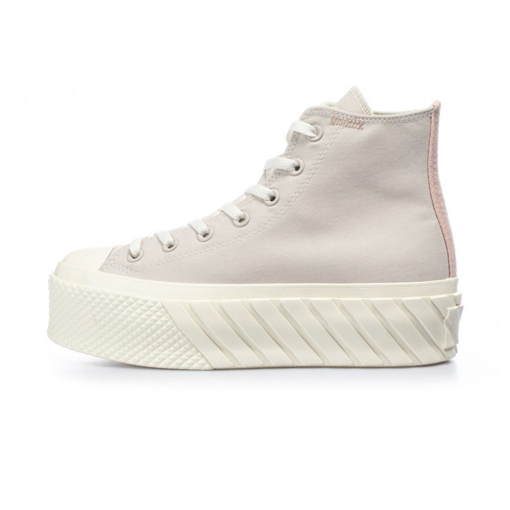 CONVERSE CHUCK TAYLOR ALL STAR LIFT 2X RECYCLED CANVAS 572953C Ecru