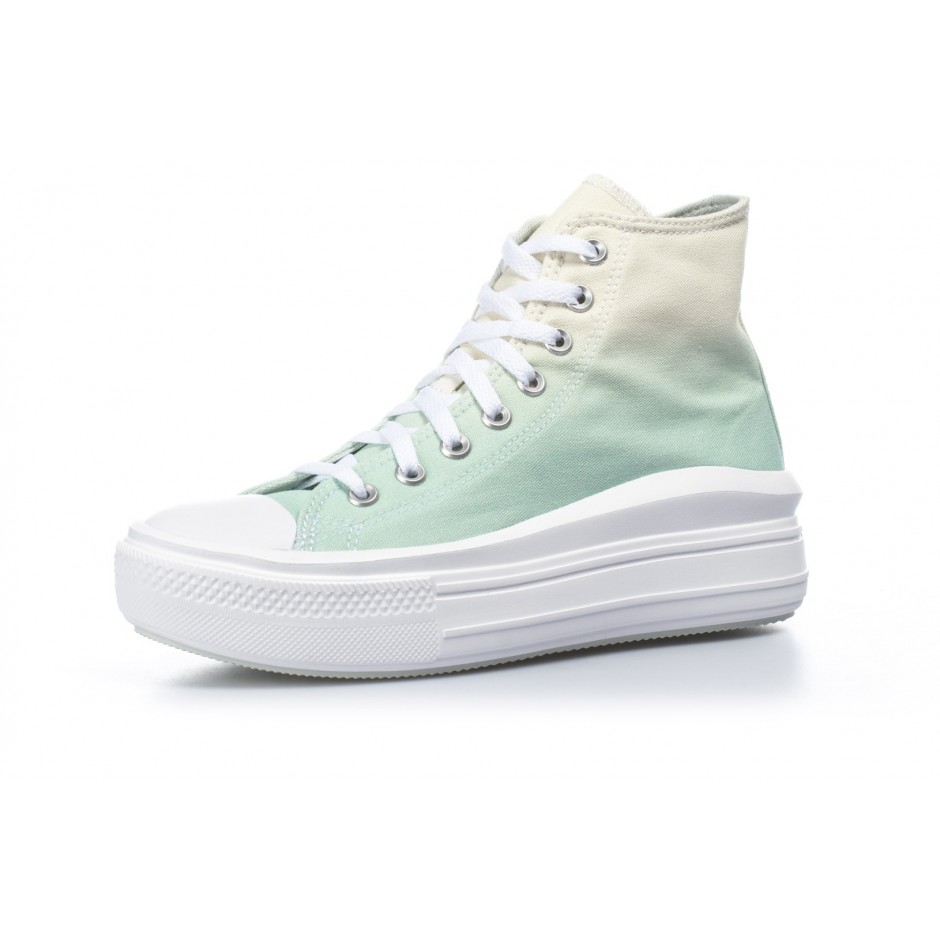 CONVERSE CHUCK TAYLOR ALL STAR MOVE PLATFORM OMBRE 572898C Οινοπνευματί