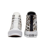 Converse Chuck Taylor All Star Lift Platform Leopard Πολύχρωμο - Γυναικεία Παπούτσια