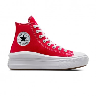 Converse Chuck Taylor All Star Move Κόκκινο - Γυναικεία Sneakers