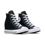 CONVERSE CHUCK TAYLOR ALL STAR CLASSIC WEDGE PLATFORM A11909C Black Image 1