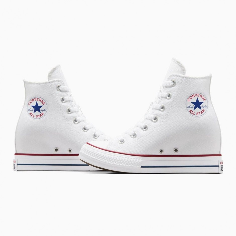 CONVERSE CHUCK TAYLOR ALL STAR CLASSIC WEDGE PLATFORM A11908C White
