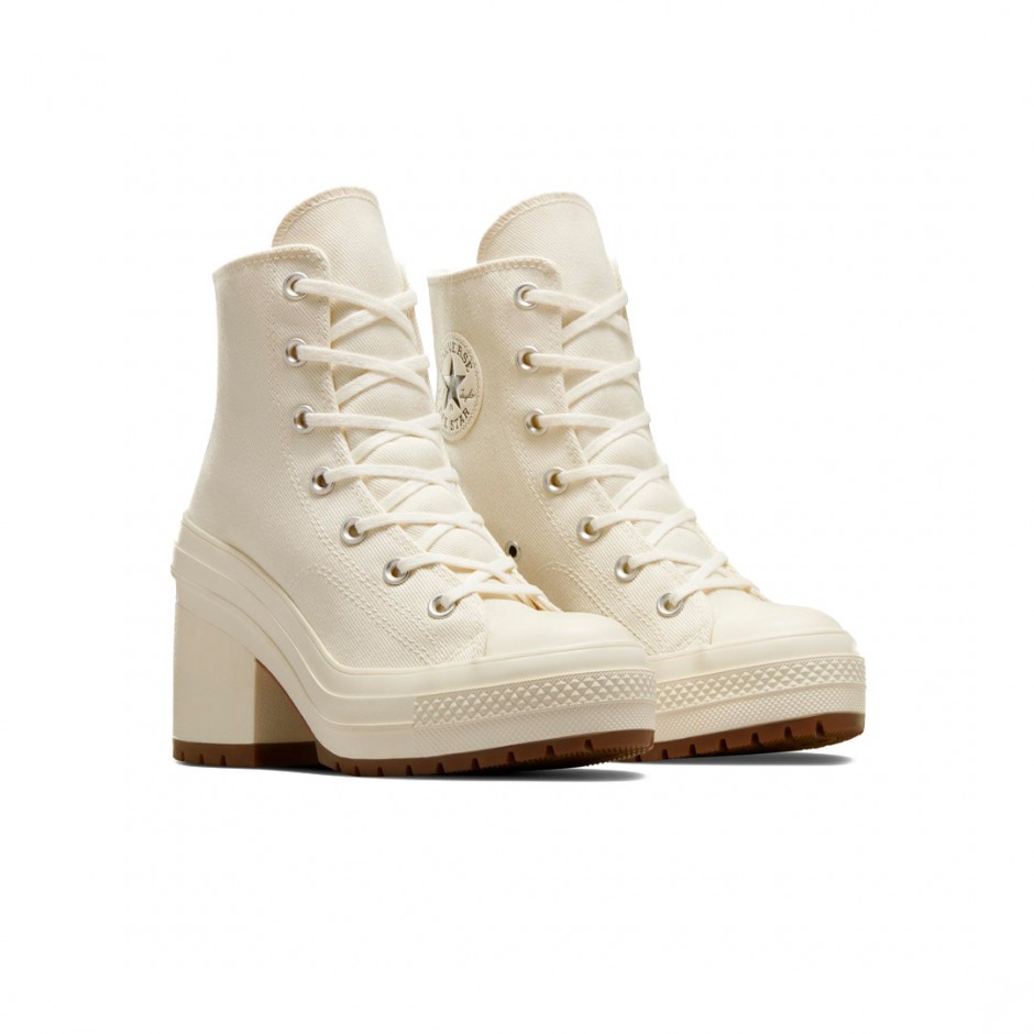 CONVERSE CHUCK 70 DE LUXE HEEL A05348C Ecru