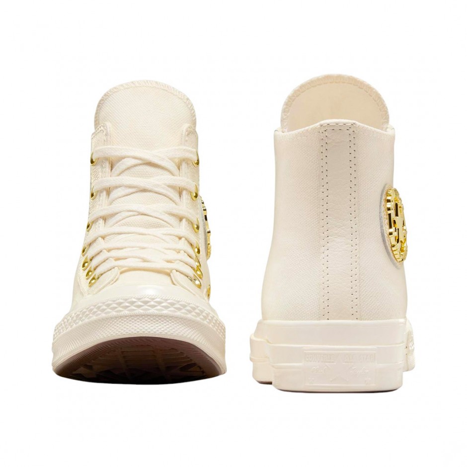 CONVERSE CHUCK 70 GOLD A12555C Ecru