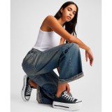 CONVERSE CHUCK TAYLOR ALL STAR LIFT DOUBLE STACK A15490C Black Image 4