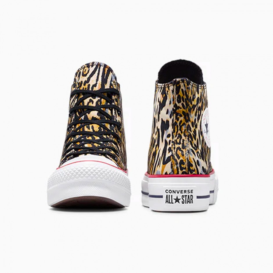 CONVERSE CHUCK TAYLOR ALL STAR LIFT PLATFORM LEOPARD A15462C Colorful