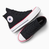 CONVERSE CHUCK TAYLOR ALL STAR LIFT PLATFORM LEOPARD A14533C Black Image 4