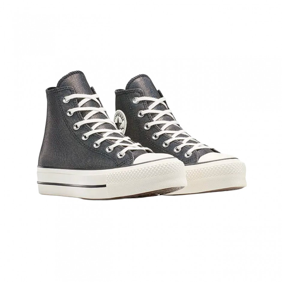 CONVERSE CHUCK TAYLOR ALL STAR LIFT PLATFORM SPARKLE A14519C Black
