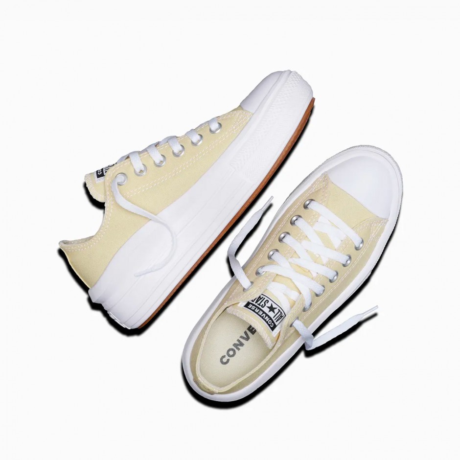 Γυναικεία Sneakers Κίτρινα - Converse Chuck Taylor All Star Move Platform
