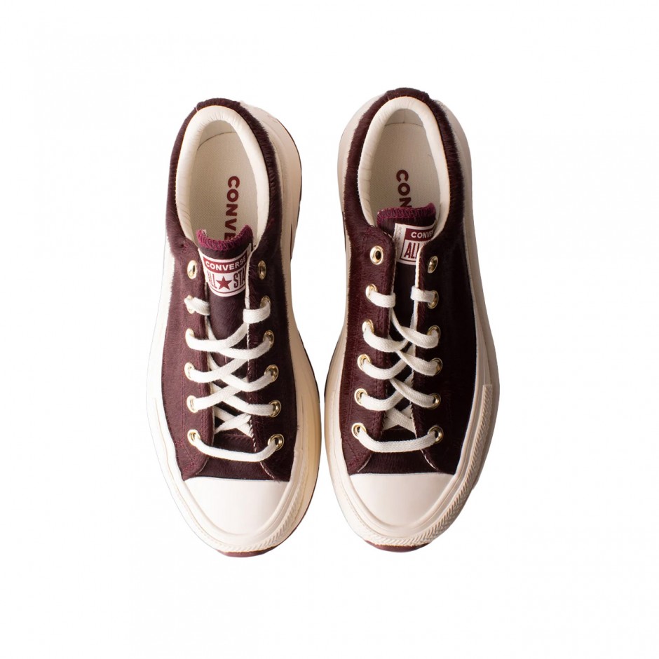 Γυναικεία Sneakers Μπορντό - Converse Run Star Crush