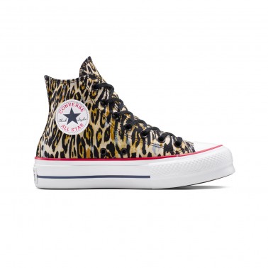 CONVERSE CHUCK TAYLOR ALL STAR LIFT PLATFORM LEOPARD A15462C Colorful