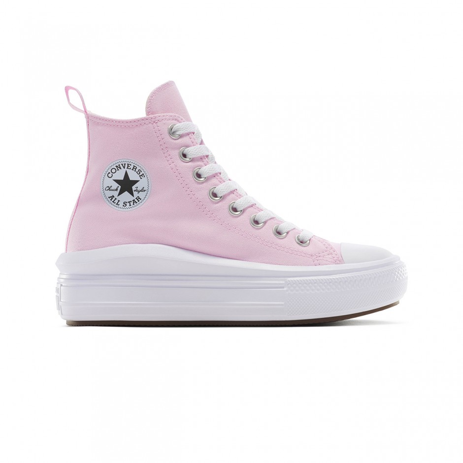 Γυναικεία Sneakers Ροζ - Converse Chuck Taylor All Star Move Platform