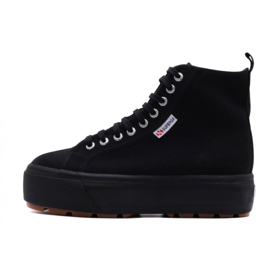 SUPERGA 2708 HI TOP TANK S2123DW-996 Black