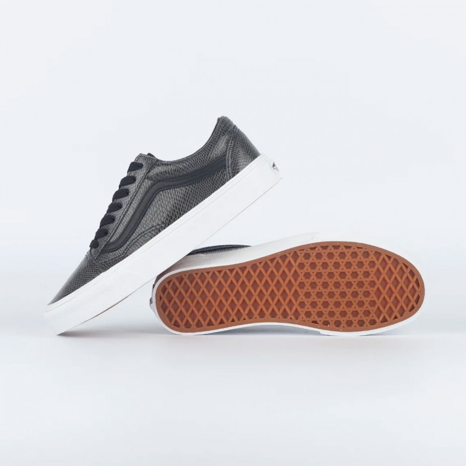 Women's Sneakers Black - Vans Old Skool Snake