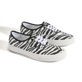 Γυναικεία Sneakers Λευκά-Μαύρα - Vans Authentic Εικόνα 0