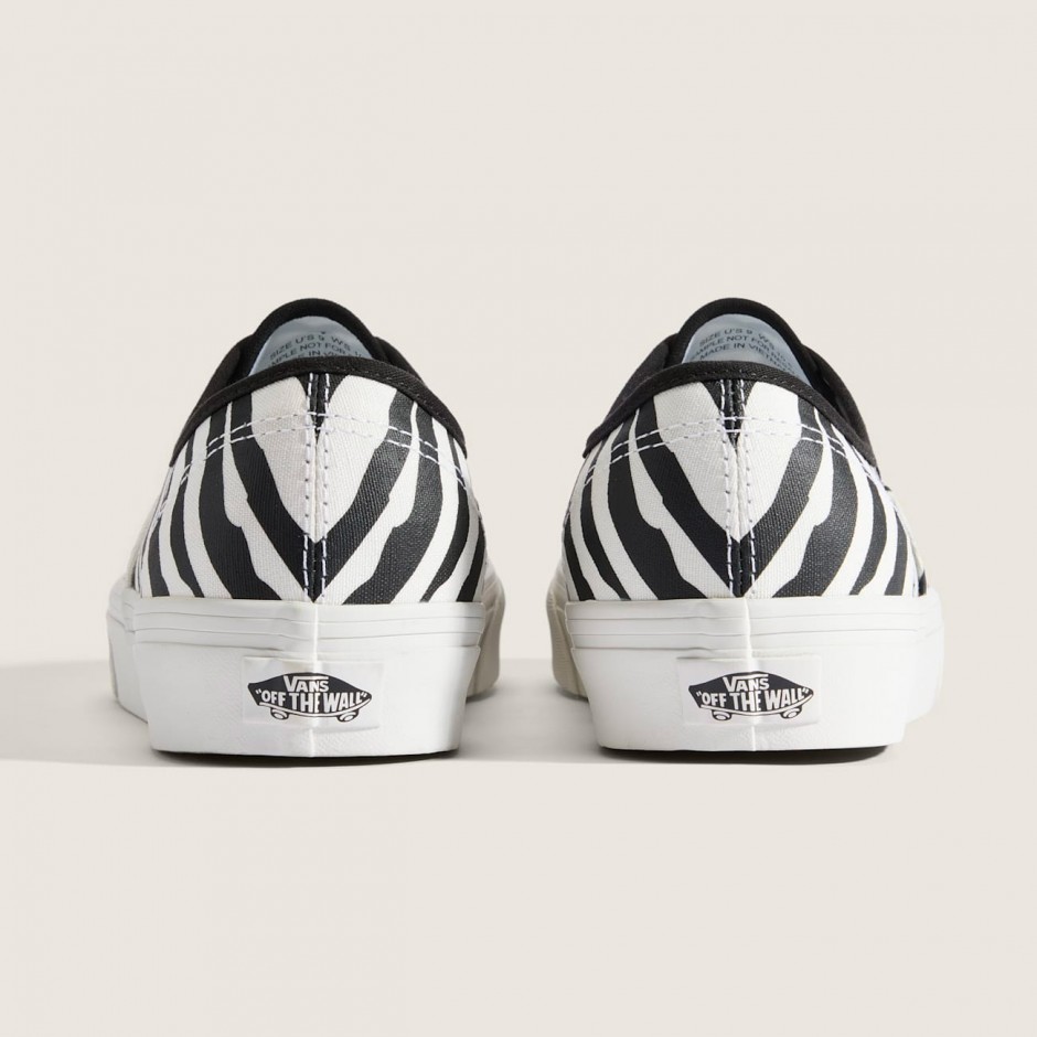 Γυναικεία Sneakers Λευκά-Μαύρα - Vans Authentic