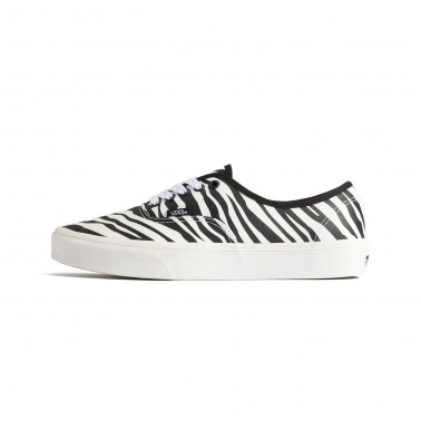 Women's Sneakers White-Black - Vans Authentic