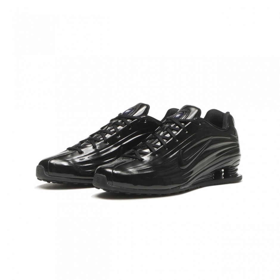 Women's Sneakers Black - Nike Shox Z Patent Leather