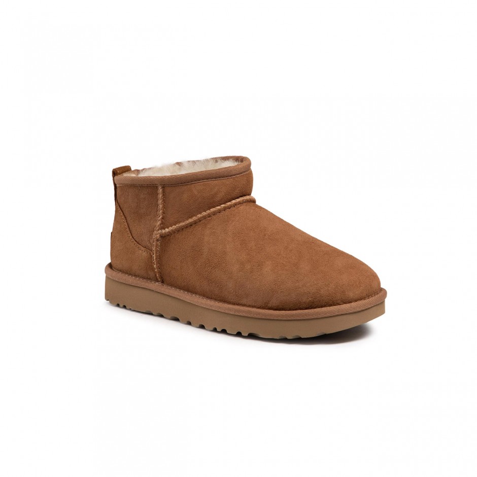 Γυναικεία Μποτάκια Καφέ - UGG Classic Ultra Mini