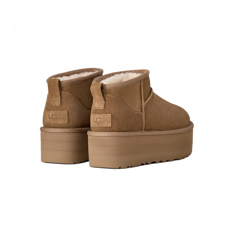 Women's Boots Brown - UGG Classic Ultra Mini Platform