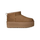 Women's Boots Brown - UGG Classic Ultra Mini Platform Image 