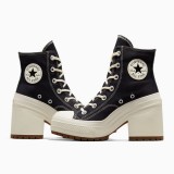 CONVERSE CHUCK 70 DE LUXE HEEL A05347C Black Image 2