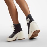 CONVERSE CHUCK 70 DE LUXE HEEL A05347C Black Image 6