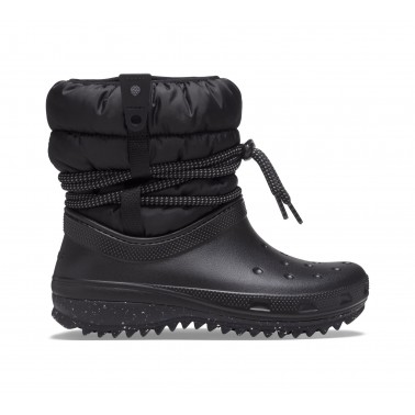 CROCS CLASSIC NEO PUFF LUXE BOOT W 207312-001 Μαύρο