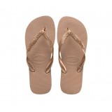 Γυναικείες Σαγιονάρες Χρυσές - Havaianas Top Tiras Εικόνα 