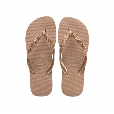 Γυναικείες Σαγιονάρες Χρυσές - Havaianas Top Tiras
