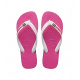 HAVAIANAS BRASIL LOGO 4110850-0064 Ροζ Εικόνα 