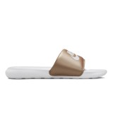 Γυναικεία Slides Ροζ Χρυσά - Nike Victori One Εικόνα 