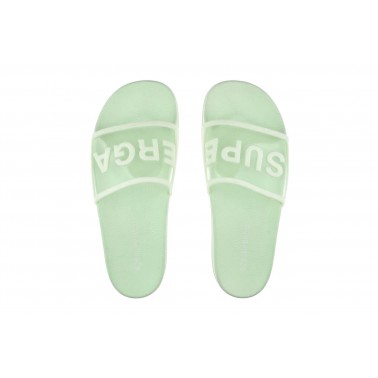 SUPERGA 1908 SLIDES CLEAR IDENTITY S51138W-H02 Lime