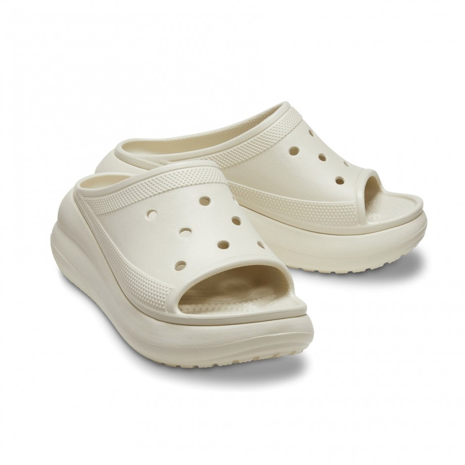 Γυναικεία Slides Μπεζ - Crocs Crush Slide