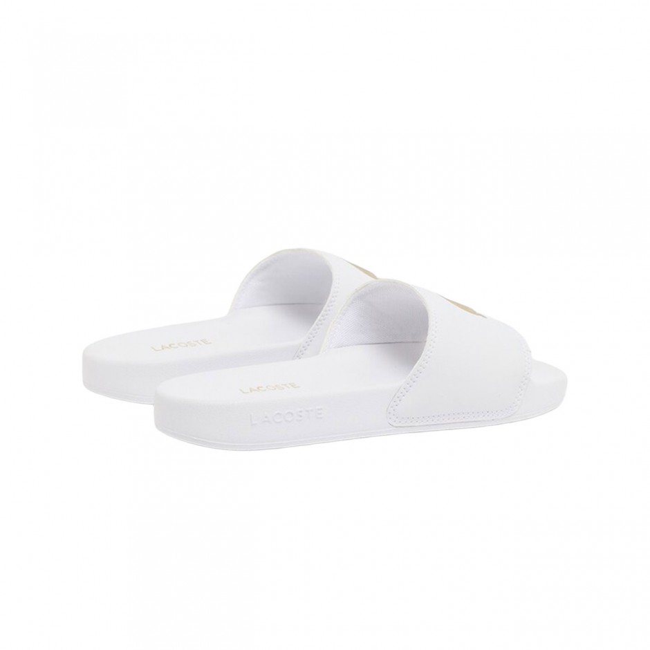 Women's Slides White - Lacoste Serve Slide 0.0