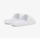 Women's Slides White - Lacoste Serve Slide Hybrid Image 1