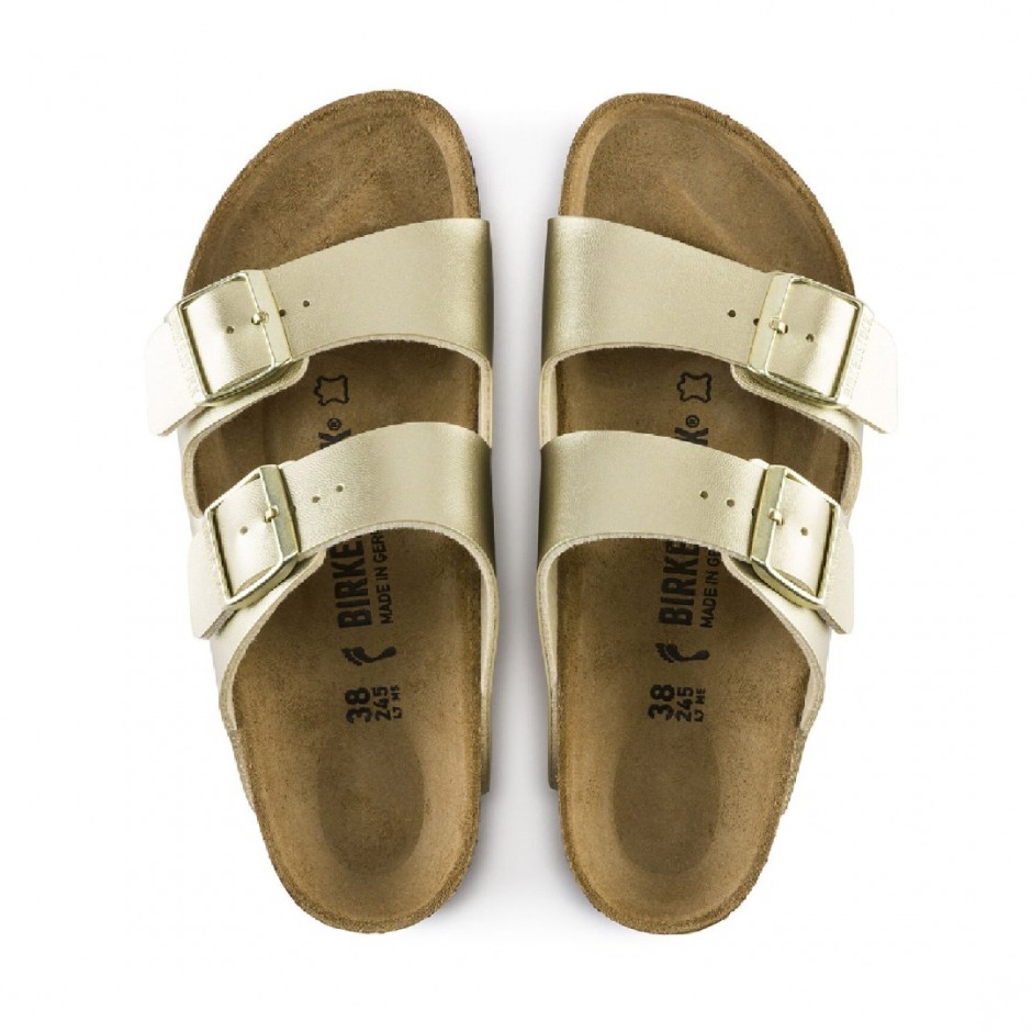 Γυναικεία Σανδάλια Χρυσά - Birkenstock Arizona