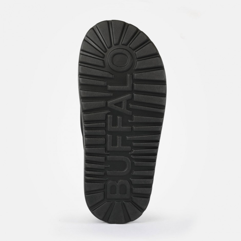 Γυναικεία Σανδάλια Μαύρα - Buffalo Palma Velcro