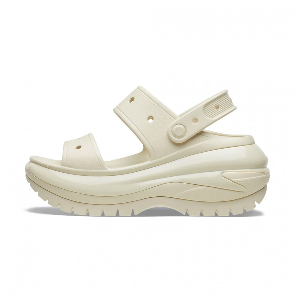 CROCS MEGA CRUSH SANDAL 207989-2Y2 Ecru