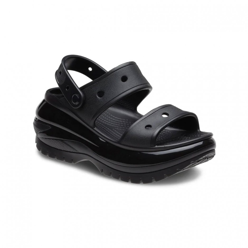 Γυναικεία Σανδάλια Μαύρα - Crocs Classic Mega Crush 