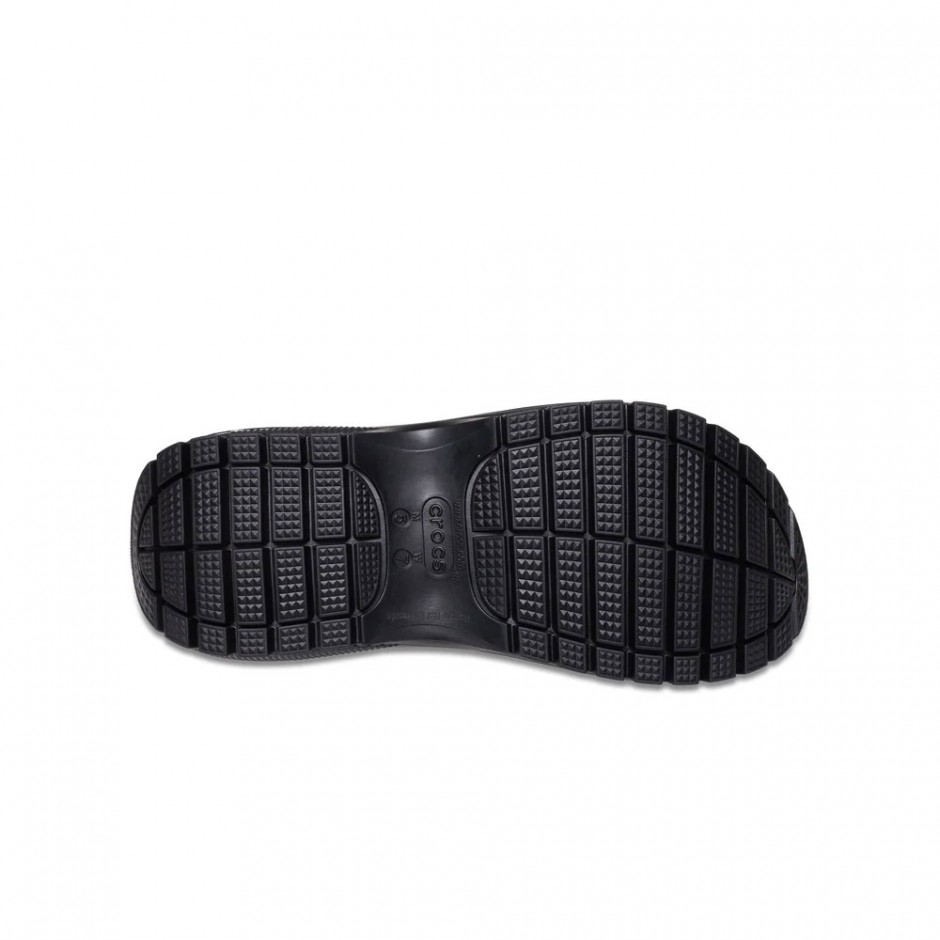 Γυναικεία Σανδάλια Μαύρα - Crocs Classic Mega Crush 